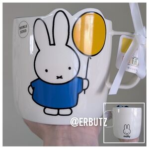 Miffy x Magenta Minimalist Double Sided Mug with Balloon Design 🎈